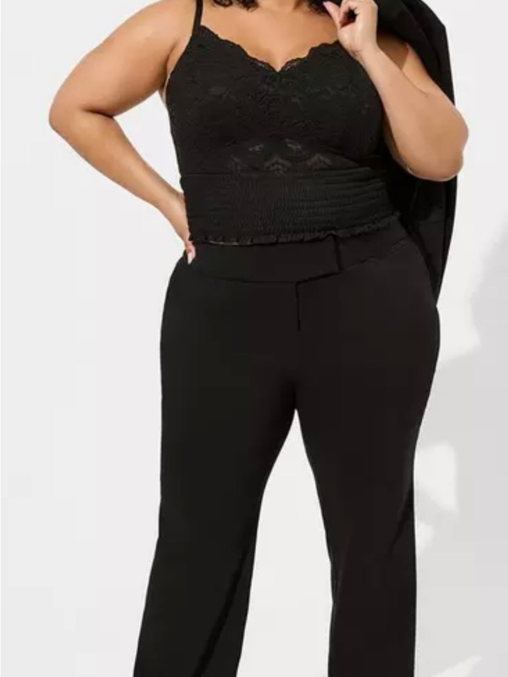 2 Pairs 24T Torrid Trouser Relaxed Boot Millennial Stretch High-Rise Pants
